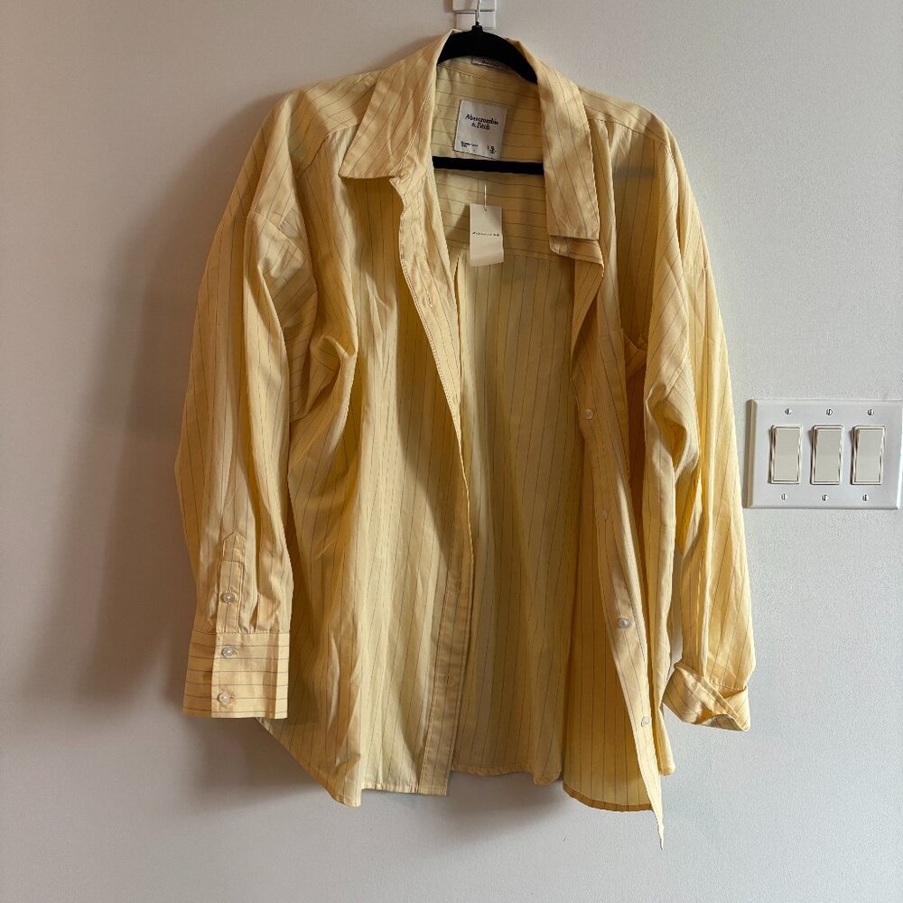 Abercrombie Oversized Poplin Shirt